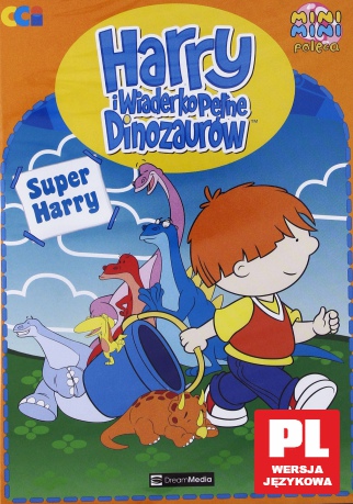 Harry i wiaderko pełne dinozaurów: Super Harry (mini mini) [DVD]