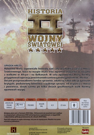 Encyklopedia II Wojny Światowej 50: Upadek Krety [DVD]
