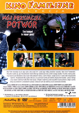 Mój Przyjaciel Potwór [DVD]