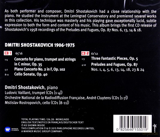 Shostakovich: Shostakovich Plays Shostakovich [2CD]