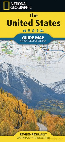 United States Adventure Map (National Geographic Guide Map) - Nat Geo Maps [KSIĄŻKA]