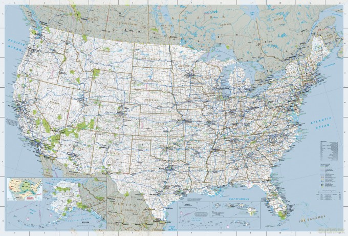 United States Adventure Map (National Geographic Guide Map) - Nat Geo Maps [KSIĄŻKA]