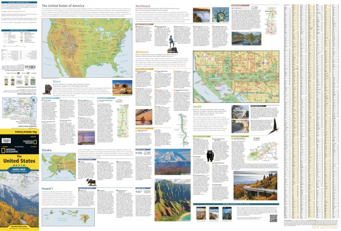 United States Adventure Map (National Geographic Guide Map) - Nat Geo Maps [KSIĄŻKA]