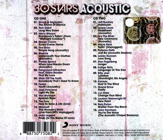 30 Stars: Acoustic [2CD]