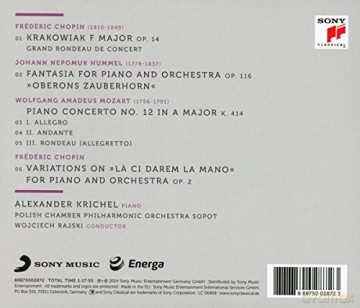 Alexander Krichel: Chopin - Hummel - Mozart [CD]