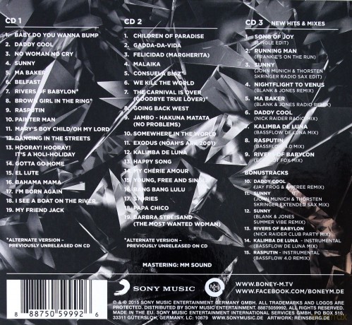 Boney M.: Diamonds (40th Anniversary Edition) [3CD]