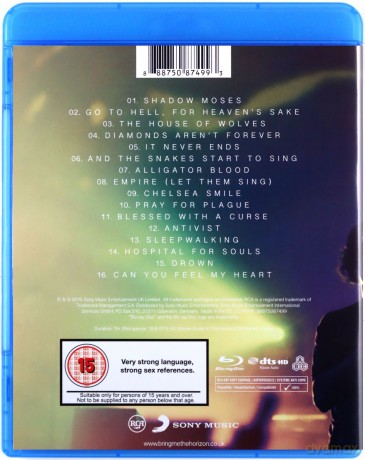 Bring Me The Horizon: Live at Wembley Arena [Blu-Ray]