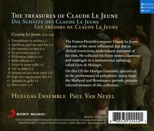 Huelgas Ensemble: The Treasures of Claude Le Jeune [CD]