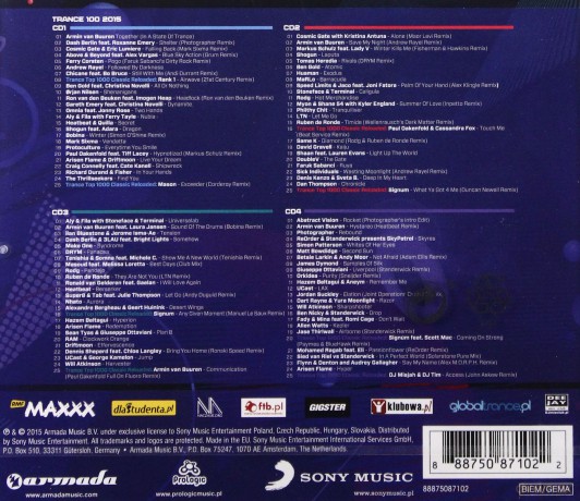 Trance 100 - 2015 [4CD]