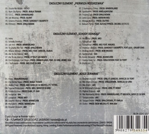 Okoliczny Element [BOX] [3CD]
