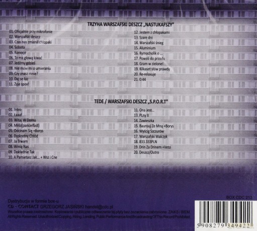 Tede & Warszafski Deszcz [BOX] [2CD]