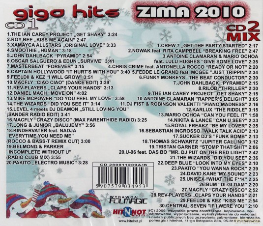 Giga Hits - Zima 2010 [2CD]
