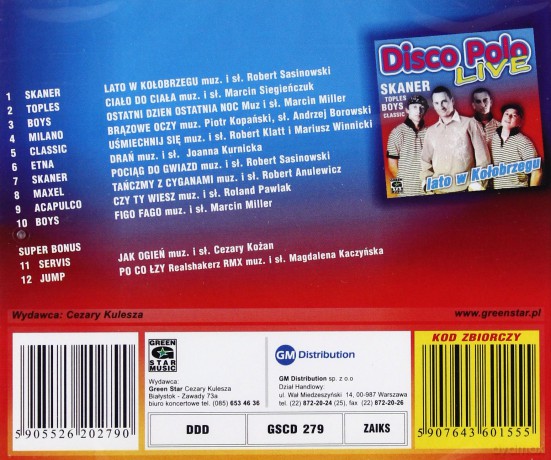 Lato w Kołobrzegu [CD]