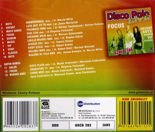 Szał Ciał [CD]