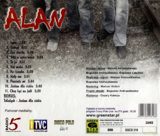 Alan: Jestem Dla Ciebie [CD]