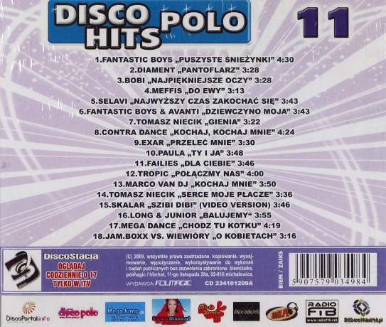 Disco Polo Hits 11: Puszyste śnieżynki [CD]