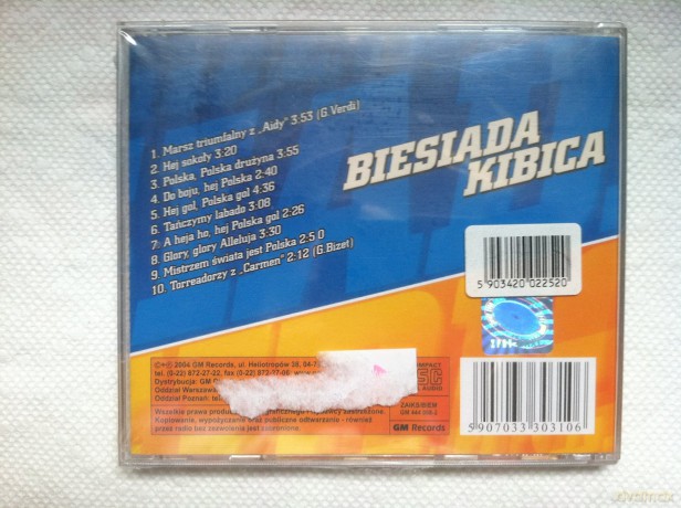 Biesiada Kibica (Muzyka Kibica) [CD]