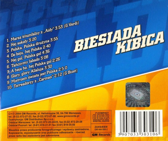 Biesiada Kibica (Muzyka Kibica) [CD]