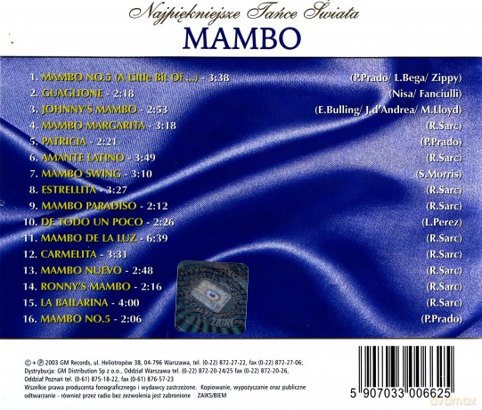 Mambo [CD]