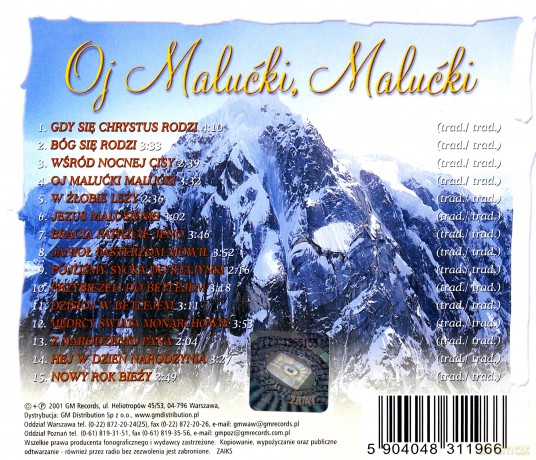 Oj Malućki, Malućki [CD]