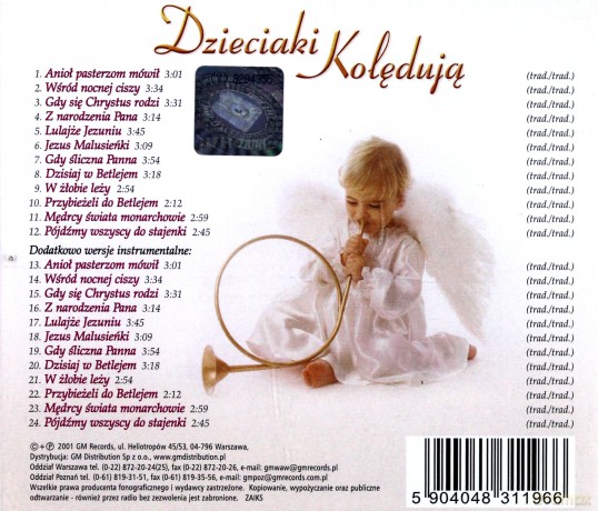 Dzieciaki Kolędują [CD]