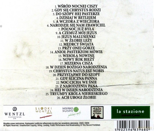 Krakowski Chór Kameralny: Kolędy Polskie [CD]
