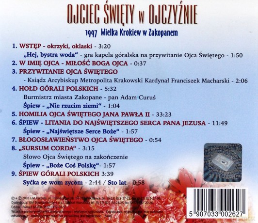 Ojciec Święty w Ojczynie - 1997 Wielka Krokiew [CD]