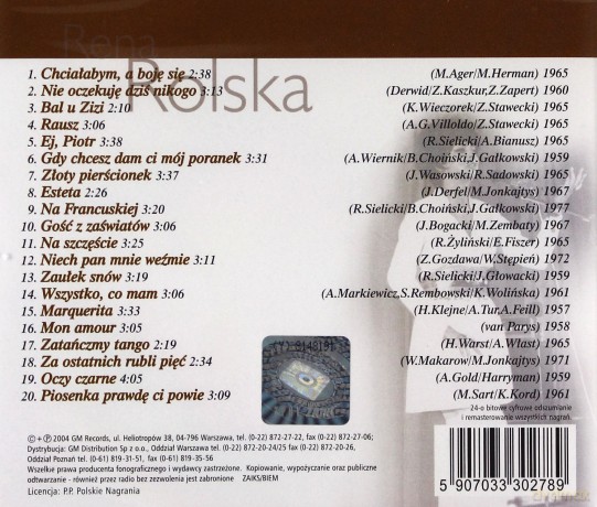 Rena Rolska - Złote Przeboje [CD]
