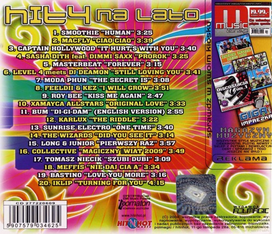 Hity na Lato 2009 [CD]