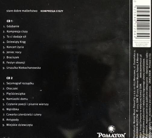 Stare Dobre Małżeństwo: Kompresja Ciszy [2CD]