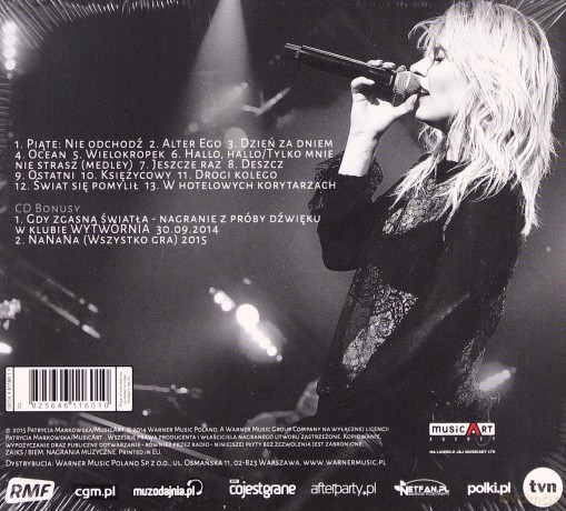 Patrycja Markowska: Na Żywo [CD]