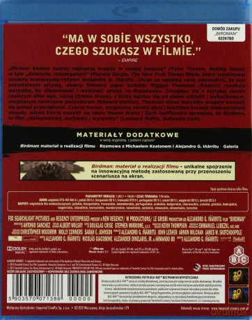 Birdman [Blu-Ray]