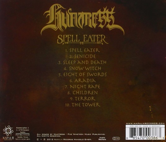 Huntress: Spell Eater [CD]