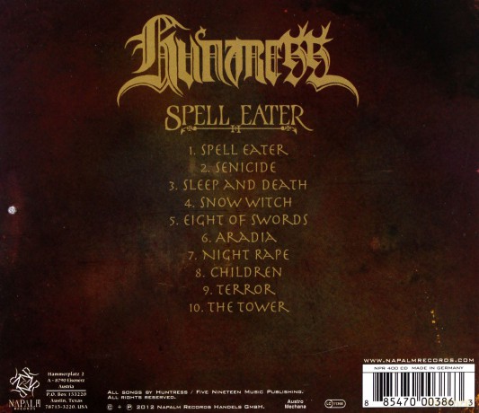 Huntress: Spell Eater [CD]