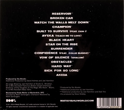 Matisyahu: AKEDA [CD]