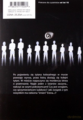 Atak Tytanów (Tom 03) - Hajime Isayama [KOMIKS]