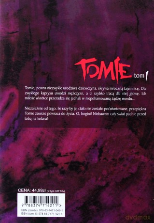 Kolekcja Horrorów. Tomie (Tom 01) - Junji Ito [KOMIKS]