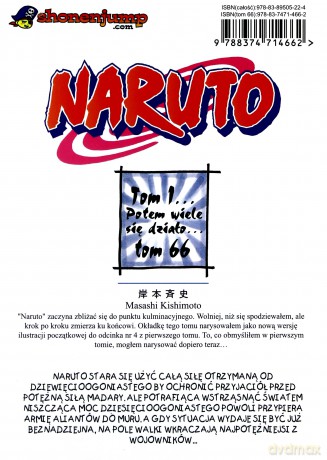 Naruto (Tom 66) - Masashi Kishimoto [KOMIKS]