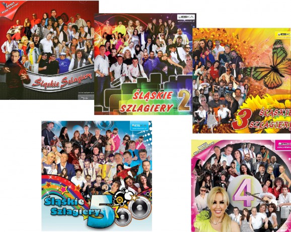Śląskie szlagiery 1-5 Pakiet [5CD]