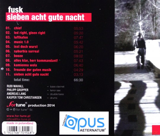 Fusk: Sieben acht, gute nacht [CD]