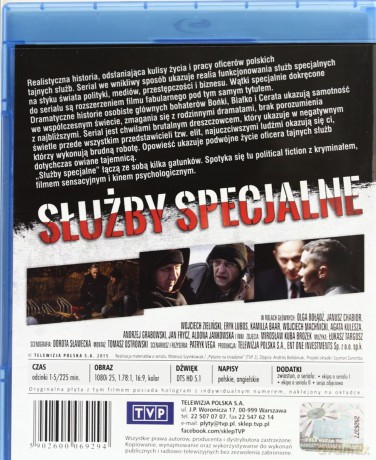 Służby specjalne serial [2xBlu-Ray]