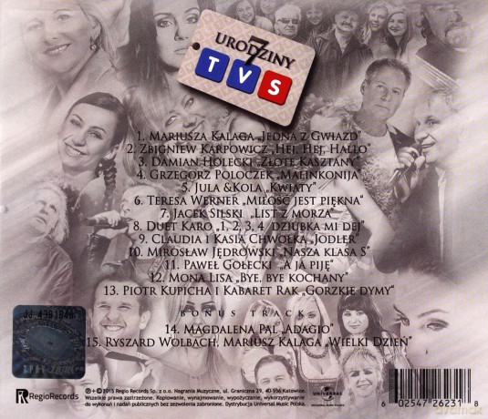 Muzyczne Świętowanie 7 Lat TVS [CD]