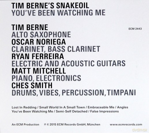Berne's Snakeoil, Timke: You've Been Watching Me [CD]