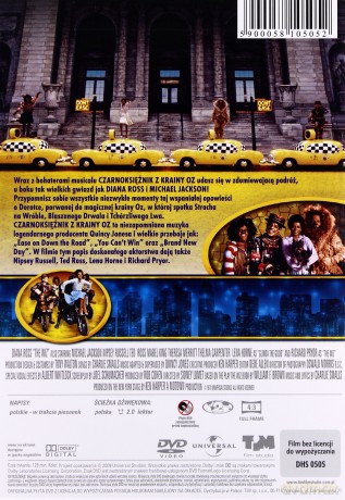 Czarnoksiężnik z krainy Oz (polski lektor) [DVD] (Michael Jackson)