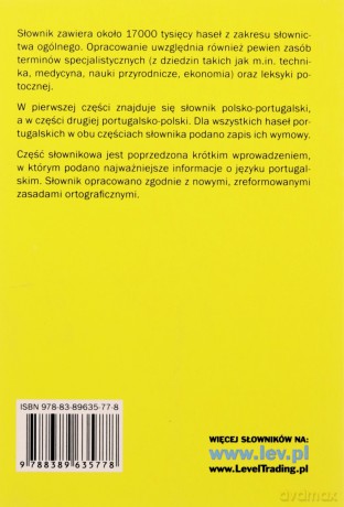 Słownik polsko-portugalski, portugalsko-polski [KSIĄŻKA]