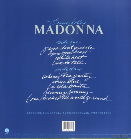 Madonna: True Blue (Represss 2026) (Limited) (Blue) [Winyl]