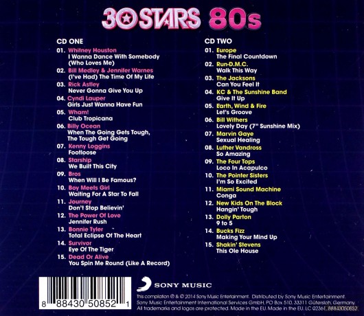30 Stars: 80s [2CD]