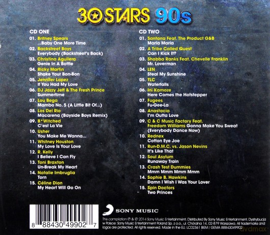 30 Stars: 90s [2CD]