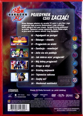Bakugan 2 odc. 15-26 [2DVD]