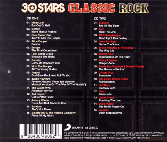 30 Stars: Classic Rock [2CD]